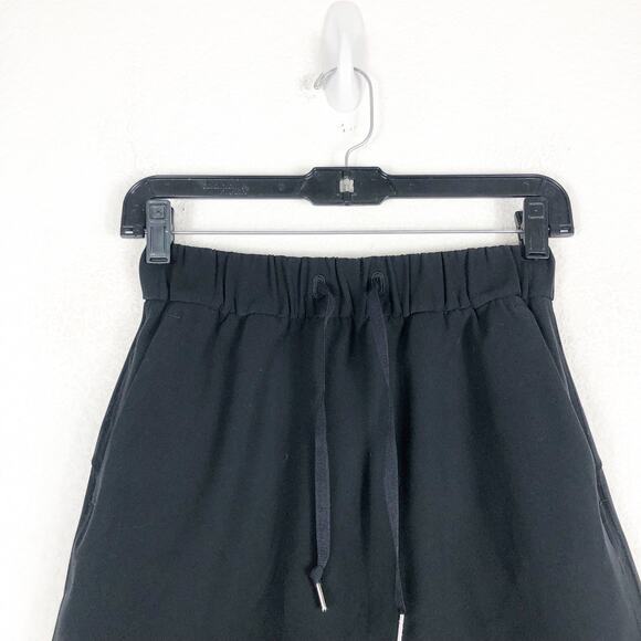 Lululemon On The Fly Skirt Size 4 Black High Rise Modest Workout Quiet Luxury - Picture 4 of 12